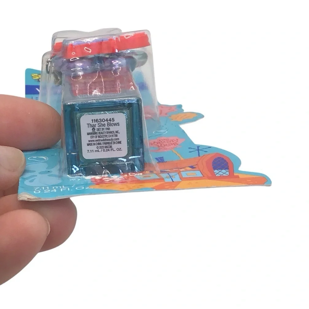 Wet N Wild SpongeBob Limited Edition Cooling Lip Oil Gloss & Glitter Stick Set